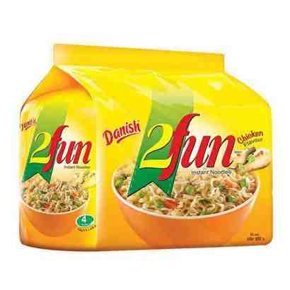 Danish 2 Fun Instant Noodles Masala 4 pack
